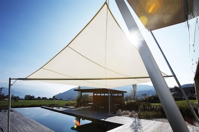 Manufacture of technical solar fabrics awnings